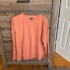 J. Crew Pink Long Sleeve Top